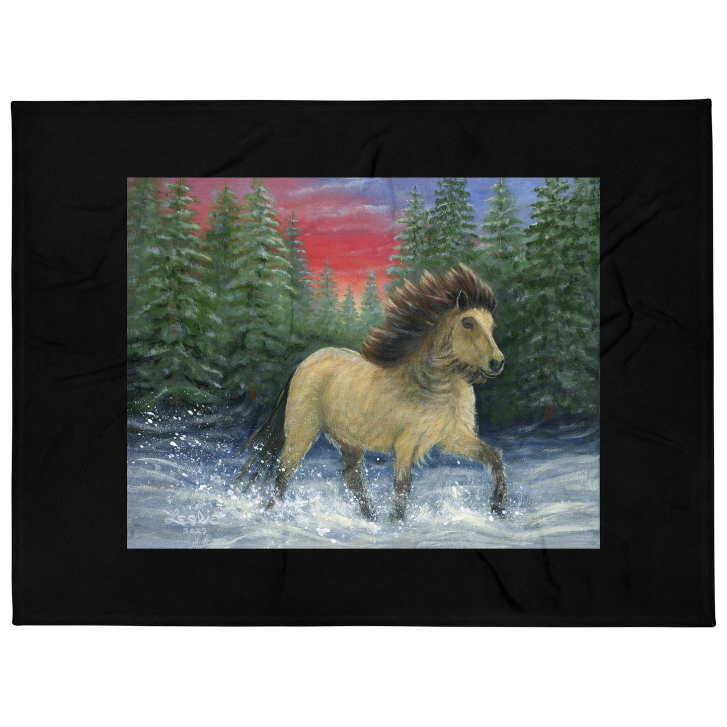 Vinnur Throw Blanket