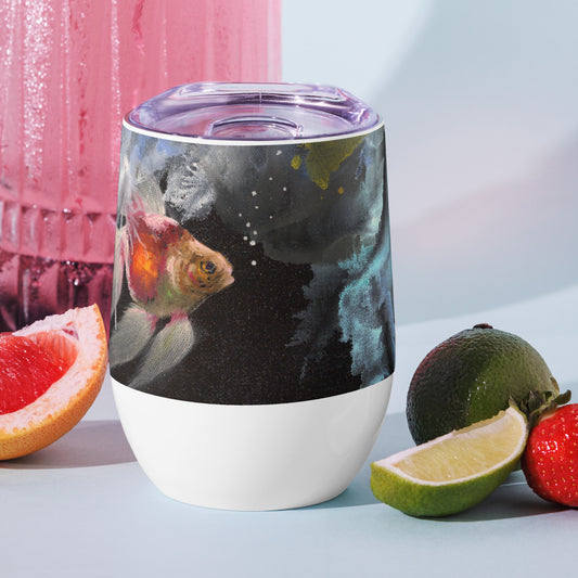 Fish Wine tumbler